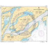 CHS Nautical Chart 2006: Upper Gap to/à Telegraph Narrows